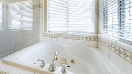 View of bathroom at home