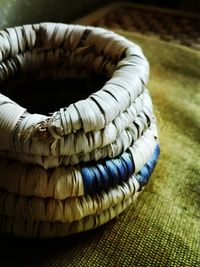 Close up of fabric