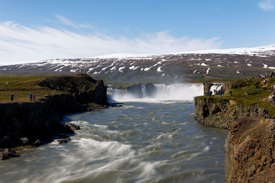 Landscape of iceland, godafoss