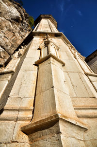 Low angle view of building against sky