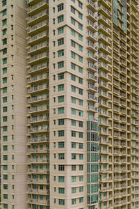 Low angle view of buildings in city