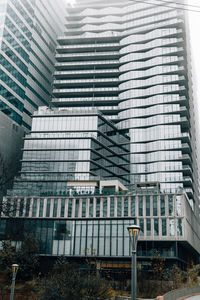 Low angle view of modern building