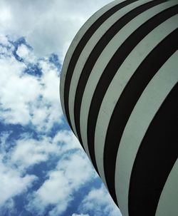 Low angle view of built structure against sky