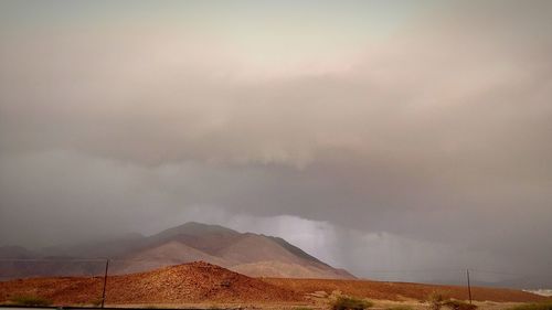 Scenic view of cloudy sky