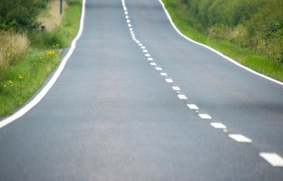 View of empty road