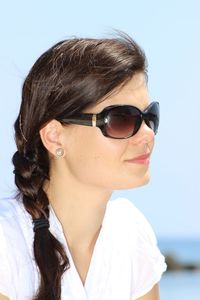 Portrait of young woman