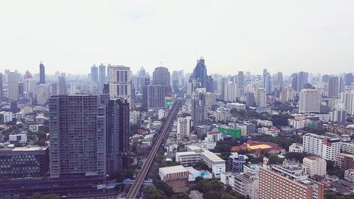 Aerial view of cityscape