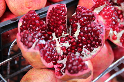 Close-up of strawberries