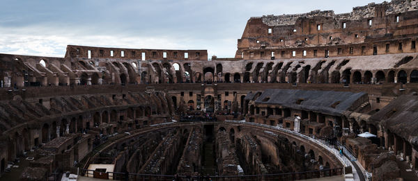 The coliseum in rome, italy