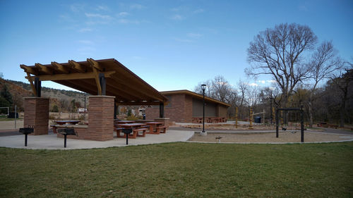 Built structure against sky