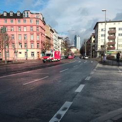 View of city street