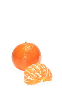 Close-up of food on white background
