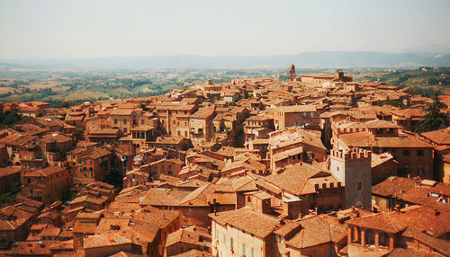 Aerial view of cityscape