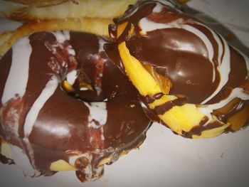 Close-up of ice cream in plate