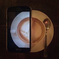 Close-up of coffee cup