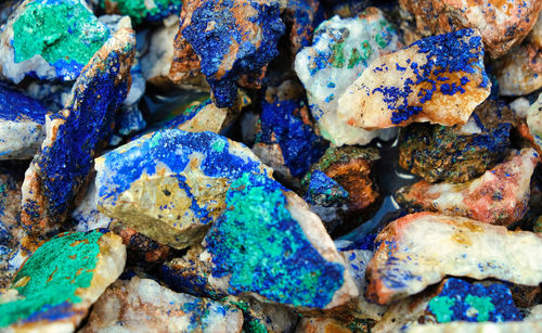 Full frame shot of multi colored candies