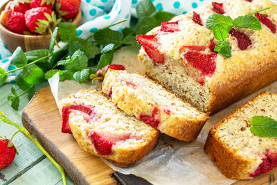 Close-up of cake