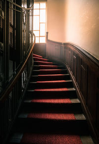 Staircase in corridor