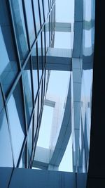 Glass building with sky