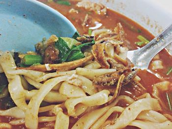 Close-up of food