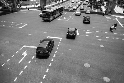 Traffic on city street