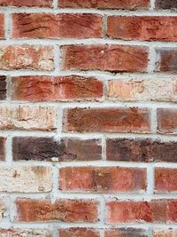 Full frame shot of brick wall