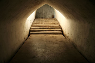 Staircase in old building