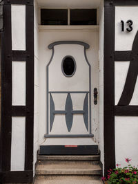 Charming old wooden door