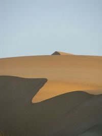 Scenic view of desert