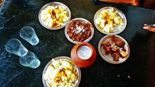 Close-up of food in plate