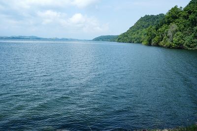 Landscape, hidden beauty embraced on the edge of sentani lake forest