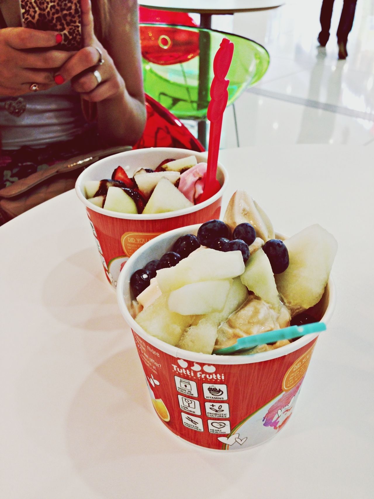 Tutti Frutti Frozen Yogurt