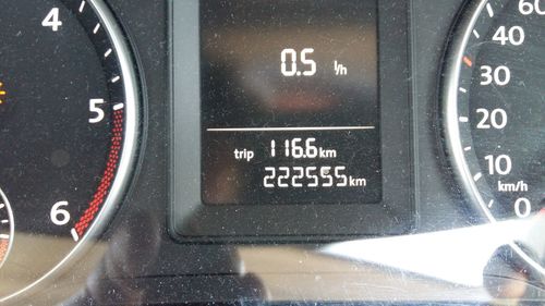 Close-up of vintage car