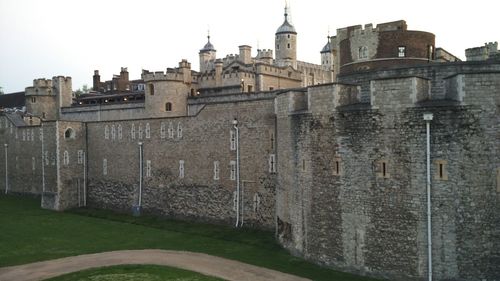 View of historic building against sky