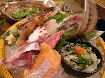 Close-up of seafood