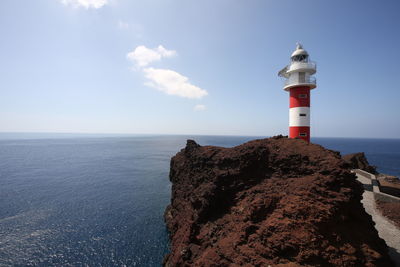 Lighthouse on cliff