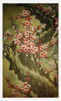 Close up of pink flowers