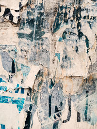 Full frame shot of weathered wall