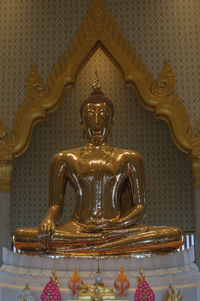 Statue of buddha in temple