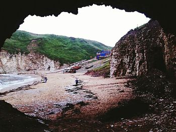 Built structure with trees in background