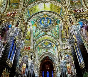 Low angle view of church