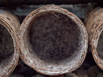 Production of sea salt in the bali,indonesia. salt crystallizes out of the ground in salt farm