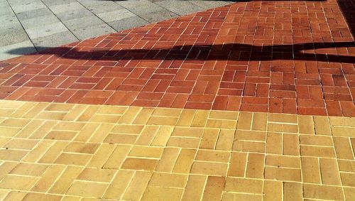 Full frame shot of tiled floor