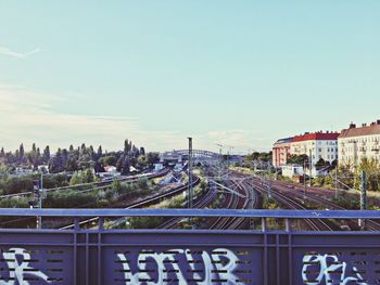 View of buildings against sky
