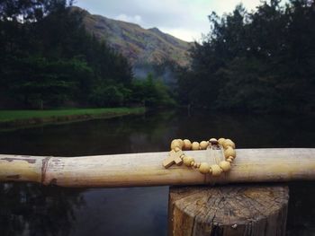 Bracelet made of wood