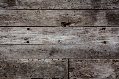 Full frame shot of weathered wooden plank