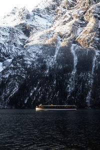 Alpine winter landscape 