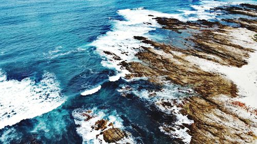 Drone image of ocean....