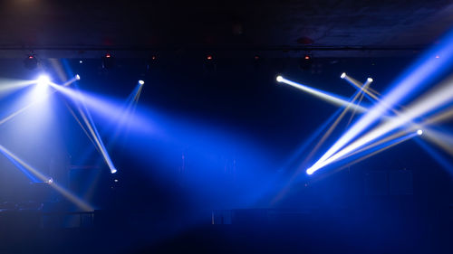 Light painting at night
