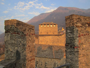 Old building against sky